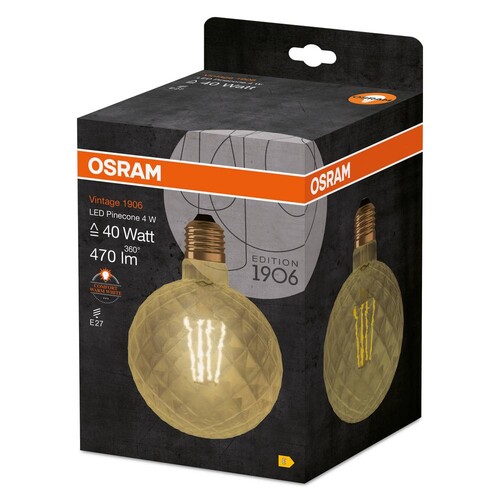 4058075092037 Osram 1906LEDPINE 4,5W/825 230V FILE27FS1 Produktbild Additional View 5 L