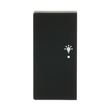 6231-21-885 Busch-Jaeger Wippe 2fach links mit Licht Symbol schwarz matt Produktbild 2 S