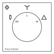 CA20 A410*GK+S1C T820 Kraus&Naimer Stern-Dreieck Schalter f. GK Gehäuse alt Produktbild Additional View 1 S