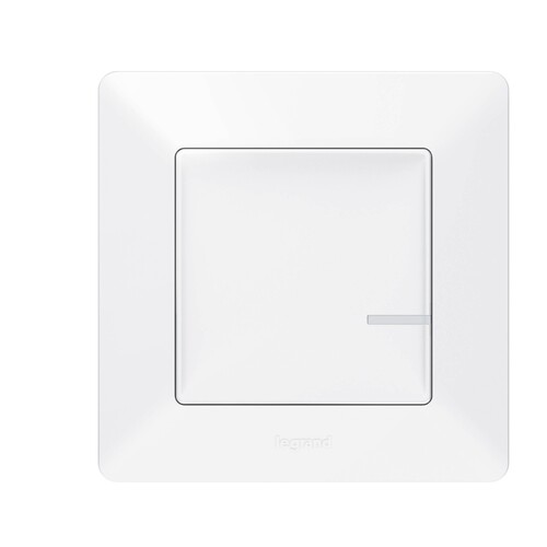 752185 Legrand Valena Life Netatmo Wandsender 1-fach ultraweiss Produktbild Additional View 3 L