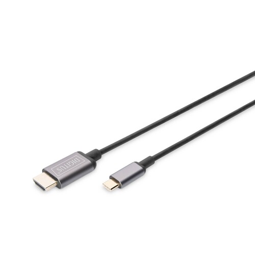DA-70821 Digitus USB C   HDMI Video Adapterkabel, UHD 4K / 30 Hz Produktbild Additional View 2 L
