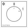 CA10.A202.E Kraus & Naimer Ausschalter, 3pol., 60°, 4-Lochbefestigung Produktbild Additional View 1 S