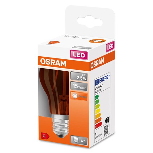 4058075433960 Osram LEDSCLA15 2,5W/515 230VOR E27 FS1 Produktbild Additional View 3 L