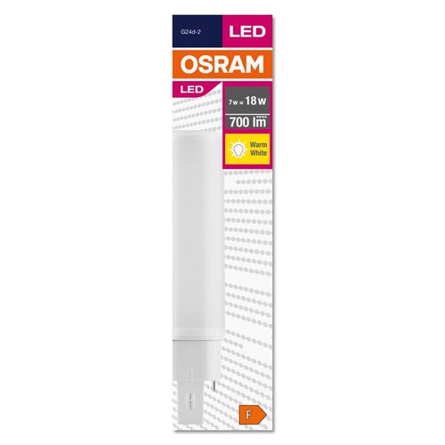 4058075558328 Osram DULUX D18LED 7W/830 230V EMG 24D-2 FS1 Produktbild Additional View 6 L