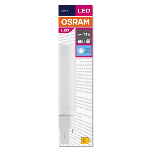 4058075558182 Osram DULUX D13LED 6W/840 230VEMG24D-1FS1 Produktbild Additional View 6 L