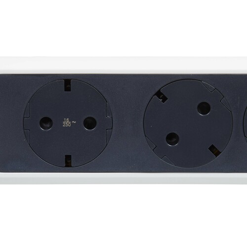 694542 Legrand Drehbare Steckdosenleiste 5x Steckdose, 5m Kabel Farbe: Ultraweiß Produktbild Additional View 1 L