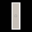 KM01MHGEN Bticino LivingNow 1 mod. Tastenabd. My Home mit Symbol Haus verl Produktbild Additional View 1 S