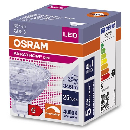 4058075796553 Osram LPMR16D3536 5W/940 12V GU5.3 FS1 Produktbild Additional View 2 L