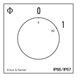 70005127 Kraus & Naimer CA20.A202.KS10 Ausschalter,3polig,60°,AP-Geh.IP66/67 Produktbild Additional View 1 S