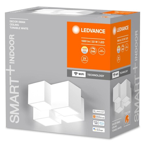 4058075757646 Ledvance SMART WIFI DECOR SWAN CEILING TWWT Produktbild Additional View 3 L