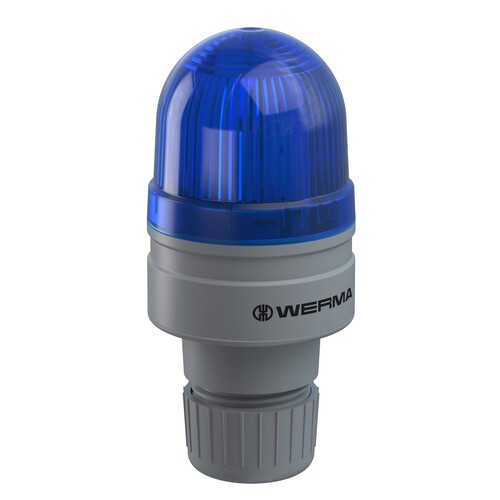 WE260 520 74 Werma LED Mini TwinFLASH 12VAC/DC blau Produktbild Additional View 2 L