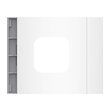 E52302S Bticino SFERA Leermodul für ekey-Fingerprint sLine, Farbe: Allwhite Produktbild 1 S