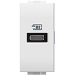 N4192C Bticino LivingLight USB- Ladesteckdose 1-modulig mit 1x USB-C in Produktbild Additional View 1 S