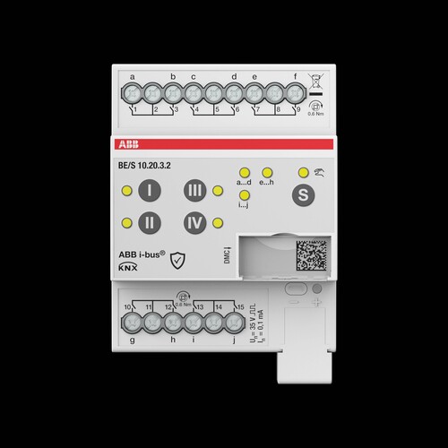 BE/S 10.20.3.2 ABB KNX Binäreingang 10-fach mit Kontaktabfrage Produktbild Additional View 2 L