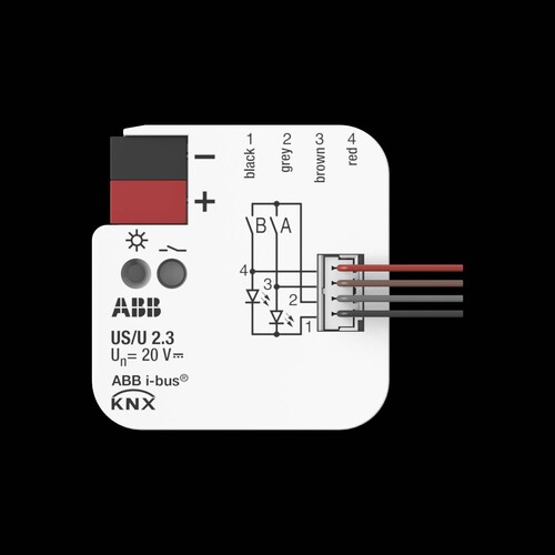 US/U 2.3 ABB KNX Universalschnittstelle 2f,UP Produktbild Additional View 1 L