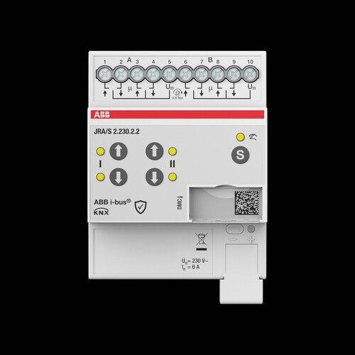 JRA/S 2.230.2.2 ABB Jal.Akt.,2f,Man.B. JRA/S2.230.2.2 Produktbild Additional View 1 L