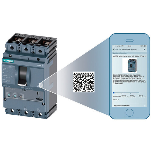 3VA96030QC01 Siemens Anschlussverbreiterung frontseitig 3 St Produktbild Additional View 3 L