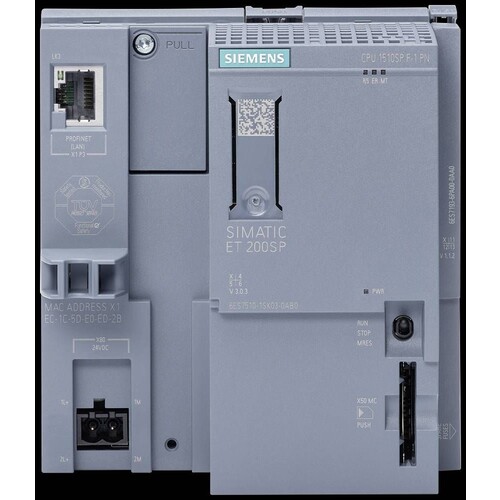 6ES75101SK030AB0 Siemens SIMATIC ET 200SP CPU 1510SP F-1 PN Produktbild Additional View 2 L