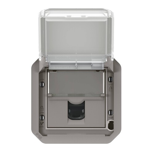 069569L Legrand Plexo New Einsatz RJ45 Datendose Kategorie 6 FTP in der Farbe: Produktbild Additional View 2 L