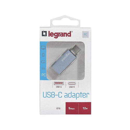 050692 Legrand Adapter USB-A/USB-C Produktbild Additional View 4 L
