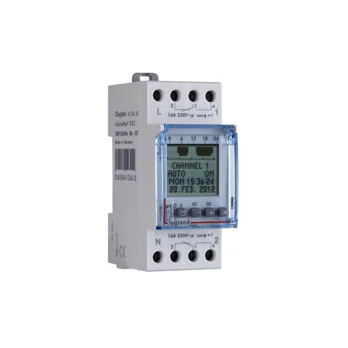 412641 Legrand AlphaRex D22 Wochen- Schaltuhr 230V AC 2K Produktbild Additional View 1 L