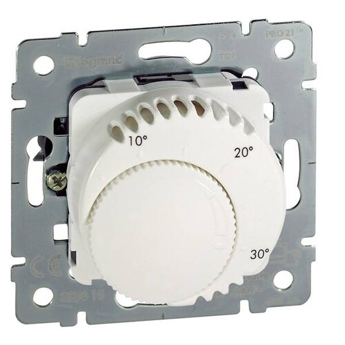 775815 Legrand Raumthermostat PRO21 Standard ultraweiß Produktbild Additional View 1 L