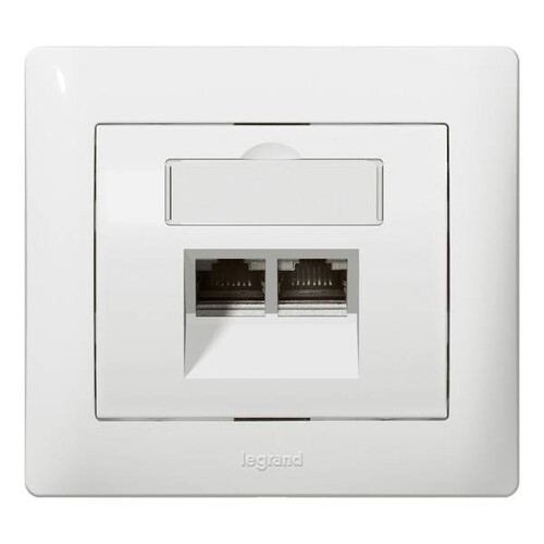 771058 Legrand UAE Zentralstück 2-fach Galea Life ultraweiß Produktbild Additional View 2 L