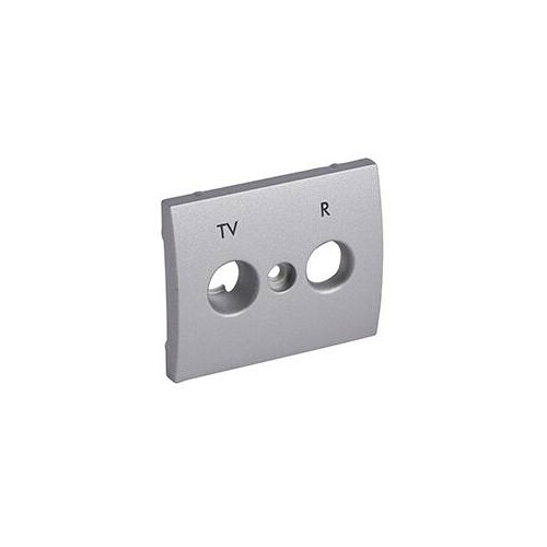 771383 Legrand TV-Zentralstück Soft Aluminium Galea-Life Produktbild Additional View 1 L