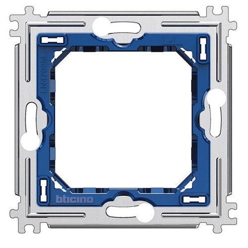 LN4702M Bticino Metall-Tragring Schraubb. 2 Mod. Produktbild Additional View 2 L