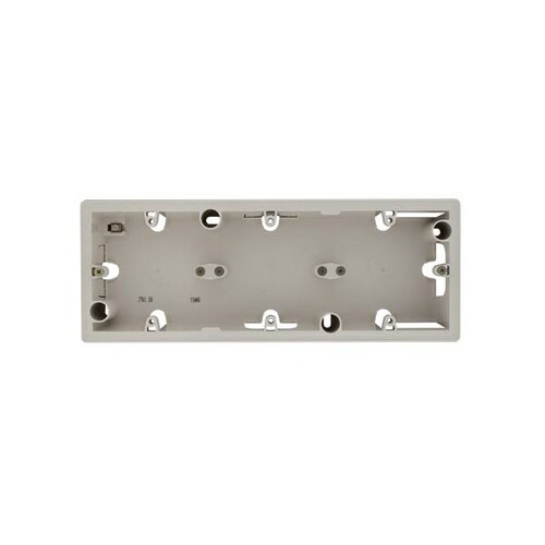 776133 Legrand AP Rahmen 3fach Creo mandelweiss Produktbild Additional View 2 L