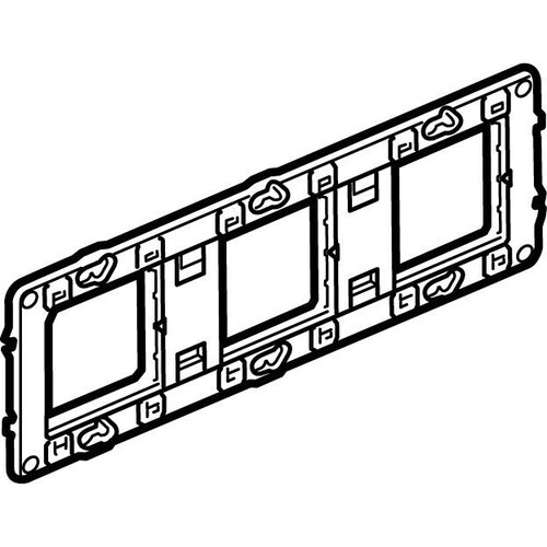 080253 LEGRAND Tragringe Mosaic 6,8 oder 3x2 mod. Produktbild Additional View 1 L