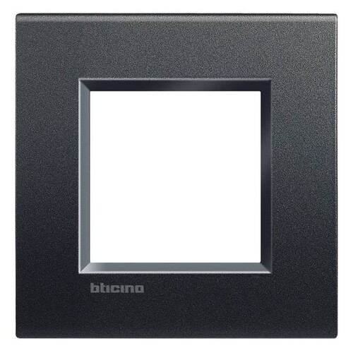 LNA4802AR Bticino Light Rahmen ANTHRAZIT 2 Mod. Produktbild Additional View 2 L