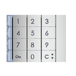 353001 Bticino Frontblende Codelock-/ Zehnertastatur Allmetal Produktbild Additional View 2 S