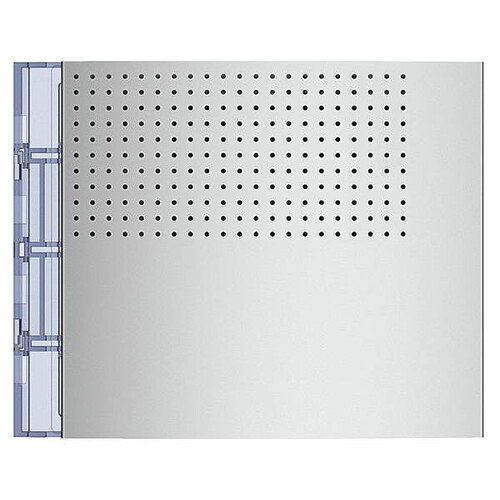 351001 Bticino Frontblende Lautsprecher ohne Ruftasten Allmetal Produktbild Additional View 2 L