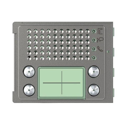 351185 Bticino Frontblende Lautsprecher Led 4 Ruftasten 2-Reihig Robur Produktbild Additional View 2 L