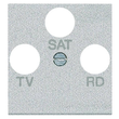 NT4207 BTICINO ZENTRALPLATTE SAT 3-LOCH Produktbild Additional View 2 S
