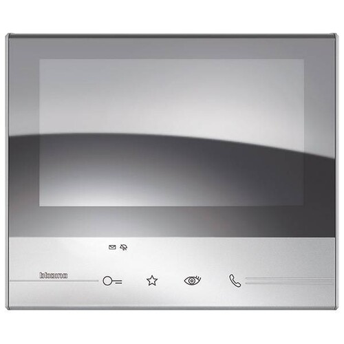 344613 Bticino Classe 300 V13E Video Hausstation AP 7" LCD-Touchscreen SW Produktbild Additional View 2 L