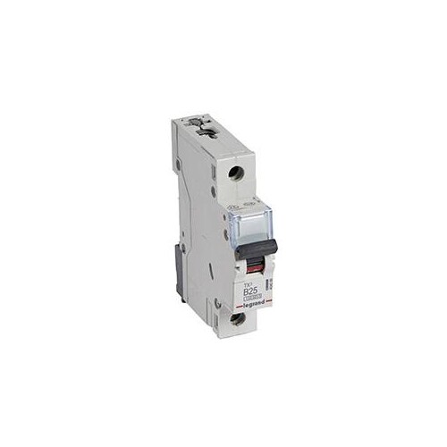 404086 Legrand TX3 LS B25A 1P 10KA 1M Leitungsschutzschalter Produktbild Additional View 1 L