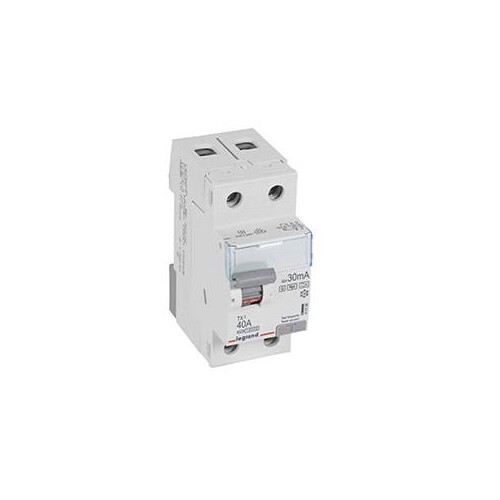 411596 Legrand TX3 FI 40A 2P 30MA A-G Produktbild Additional View 1 L