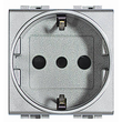 NT4140 Bticino TECH STECKDOSE 2P 1M DT+IT Produktbild Additional View 2 S