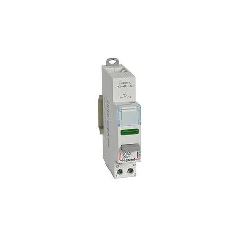 412920 Legrand CX3 TASTER 20A 1S LED GN Produktbild Additional View 1 L