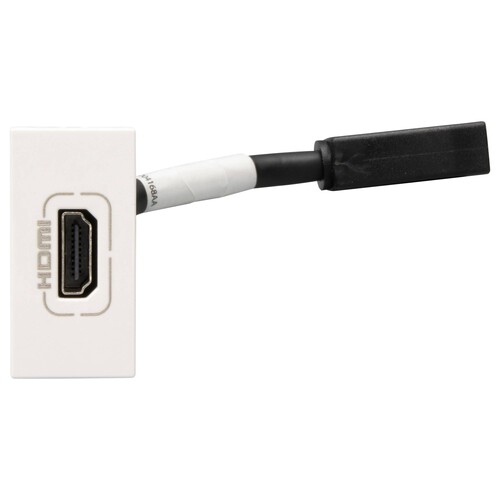 078778 Legrand MSC HDMI DOSE+KABEL 1M WEISS Produktbild Additional View 2 L