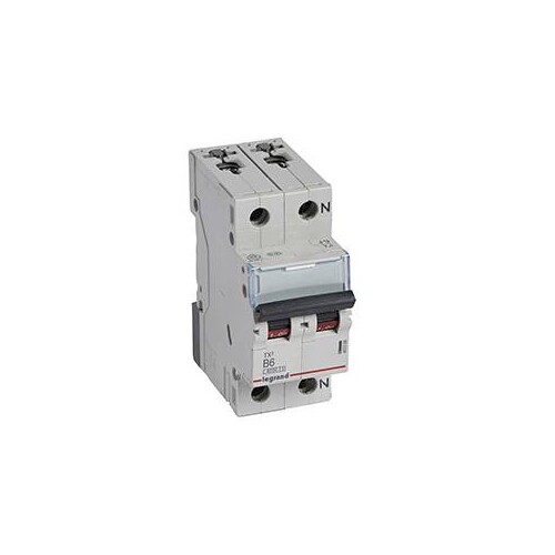 403368 Legrand TX3 LS B6A 1P+N 6KA 2M Produktbild Additional View 1 L