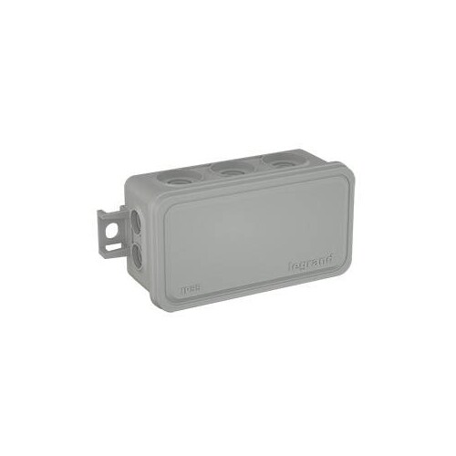 092004 Legrand Mini Plexo Abzweigdose, 80 x 43 x 34 mm (HxBxT), IP 55, 10 Memb Produktbild Additional View 1 L