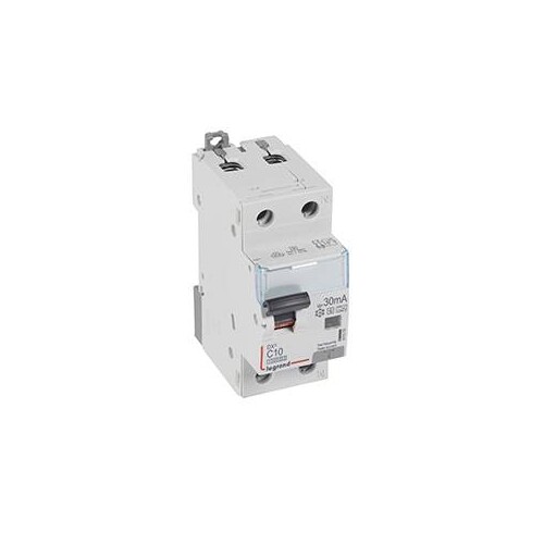 411310 Legrand DX3 FI/LS Schalter C Charakteristik, 10A, 1P+N, 10kA, 30mA, Produktbild Additional View 1 L