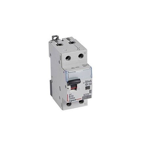 411286 Legrand DX3 FI/LS Schalter B Charakteristik, 10A, 1P+N, 10kA, 30mA,  Produktbild Additional View 1 L