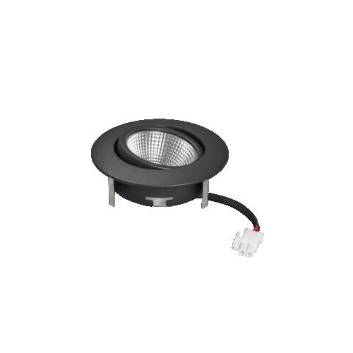 1856756323 Nobile 5068 ECO Flat 8W schwarz matt 3000K 38° 350mA Produktbild Additional View 5 L