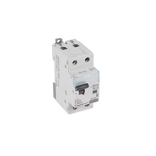 410963 Legrand DX3 FI/LS Schalter B Charakteristik, 10A, 1P+N, 6kA, 30mA, T Produktbild Additional View 1 L