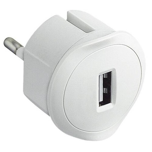 050680 Legrand USB Adapter 1,5A 5V für eine Schukosteckdose in der Farbe weiß Produktbild Additional View 1 L