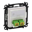 753130 Legrand Valena Life Sc/Apc Fibre Optic Farbe: Ultraweiß Produktbild 1 S